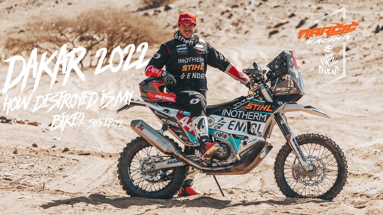 How destroyed is my rally bike after the Dakar Rally 2022 | S03 EP.04