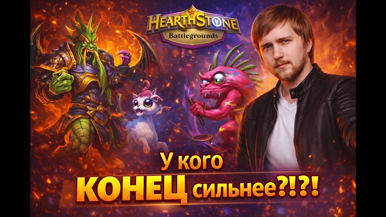 Чей КОНЕЦ сильнее ?!?!?! #патч #just_svyat #heartstone #хартстоун
