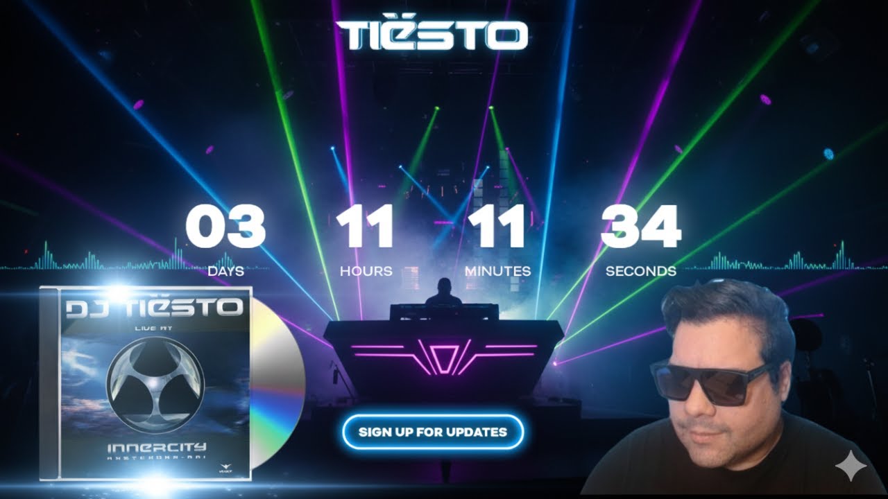 🎧 Tiësto Regresa al TRANCE?: Countdown Épico 2025