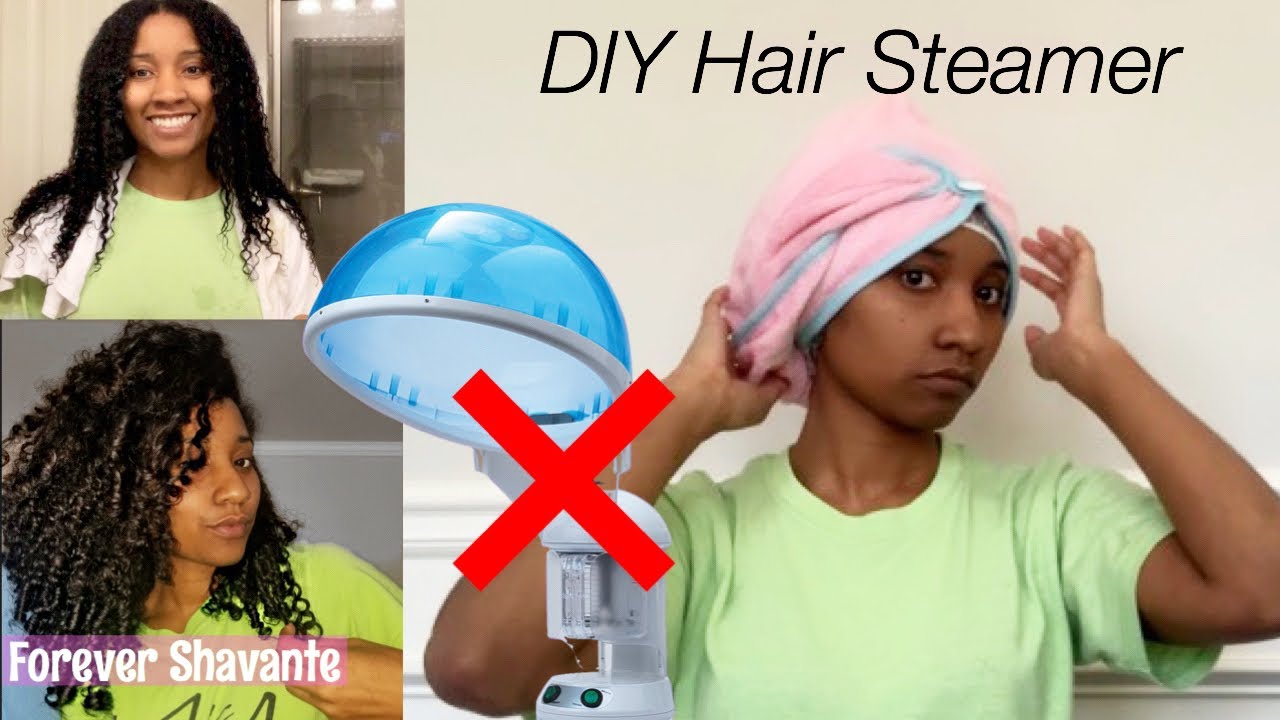 DIY Hair Steamer | Increase Hair Growth on Natural Hair | Vlogmas Day 2