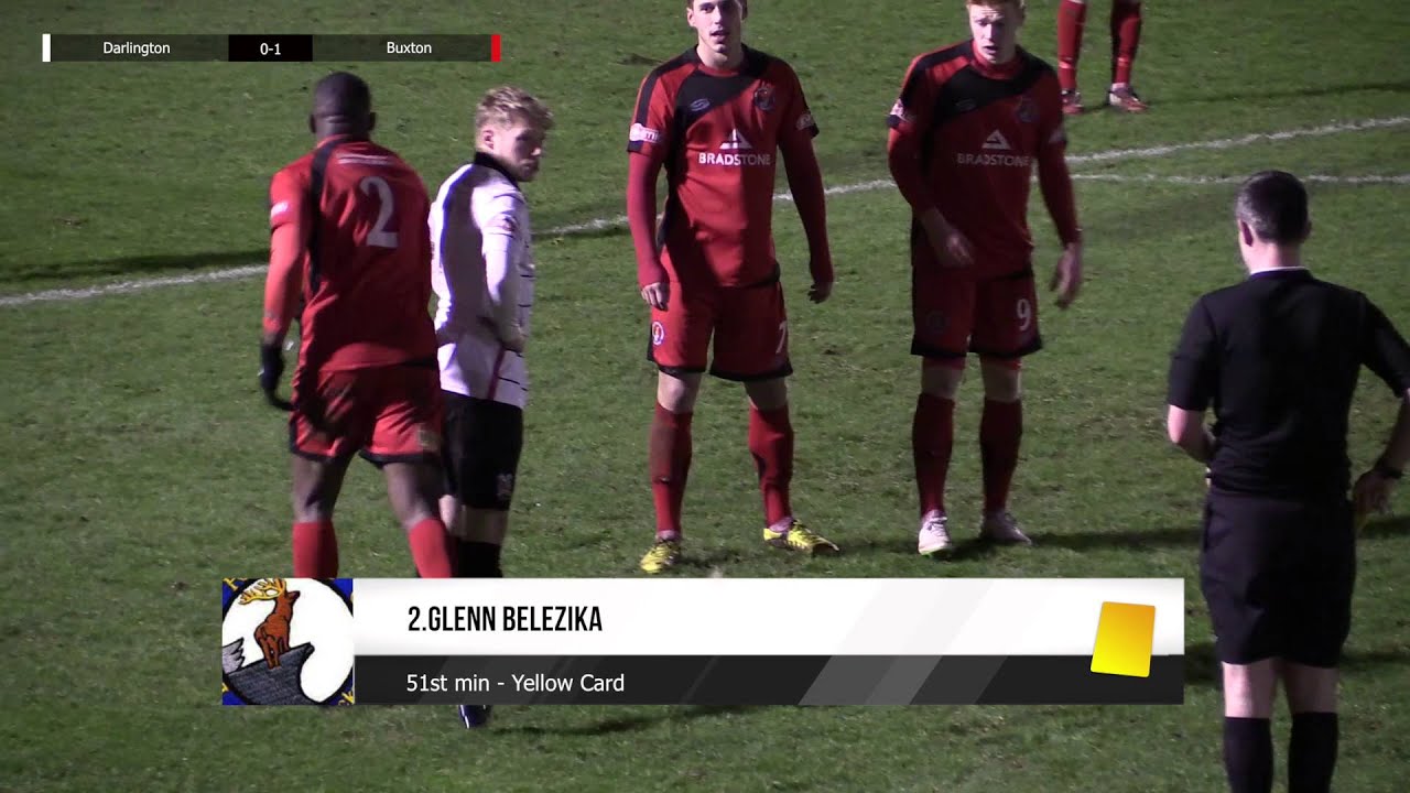 Darlington 3-1 Buxton - Evo-Stik Premier Division - 2015/16
