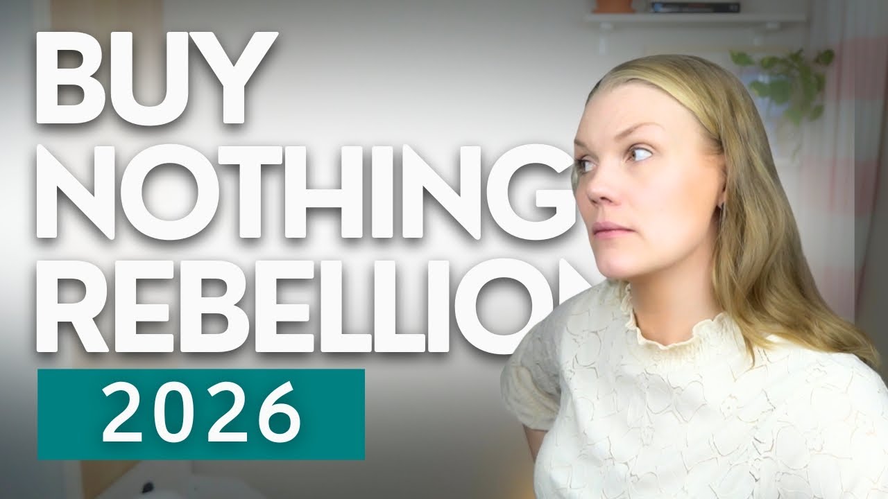 Näitä en enää osta 2026 - The Buy Nothing Rebellion