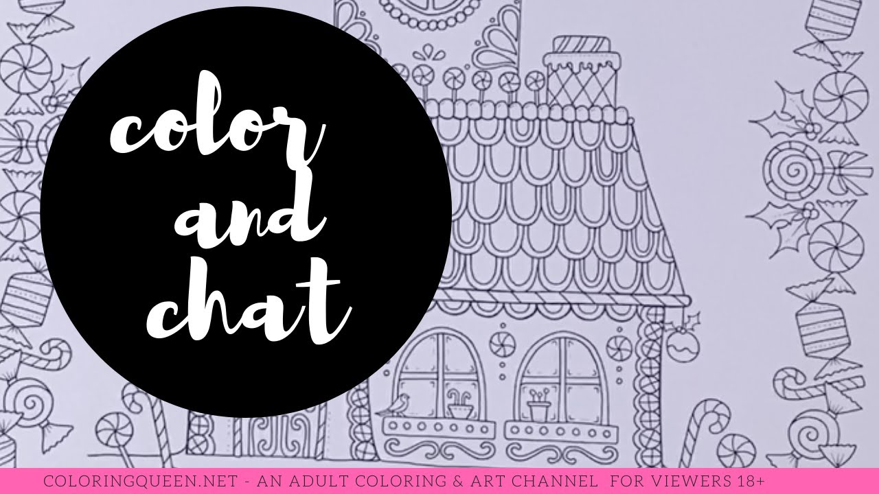 Color and Chat | Johannas Christmas Coloring Book - Johanna Basford