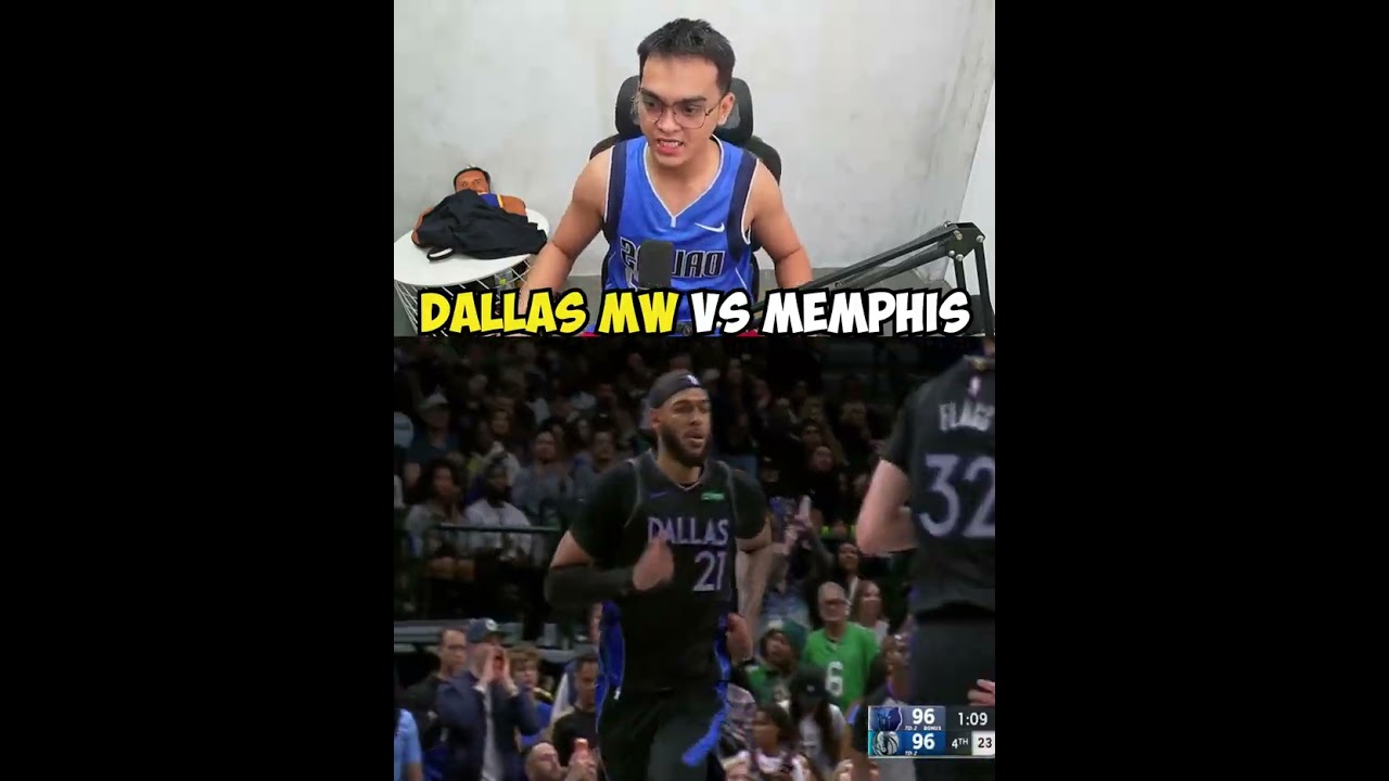 Dallas MW vs Memphis, last 3 minutes | Mabawi kaya binayad sa Jason Derulo ticket? #nba #dallas