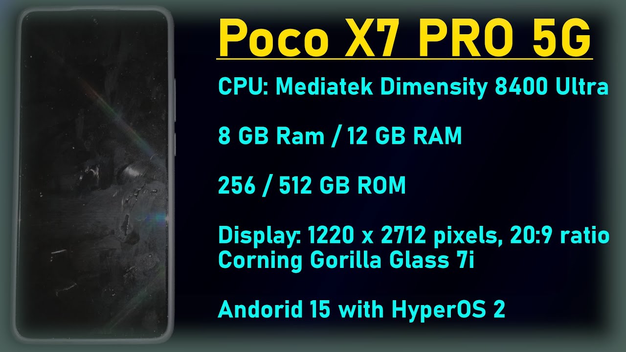 Das Poco X7 Pro 5g - Ist es sein Geld wert ?