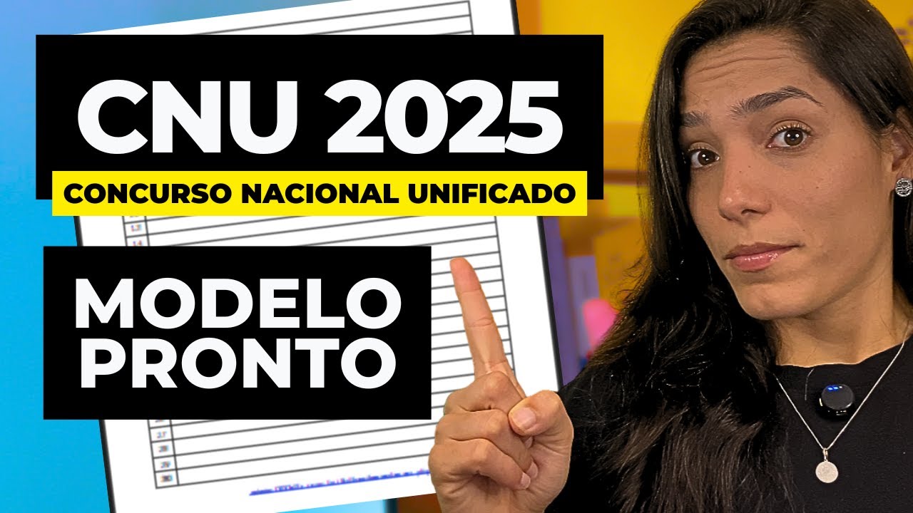 CNU 2025 l COMO ESCREVER UMA REDAÇÃO FGV