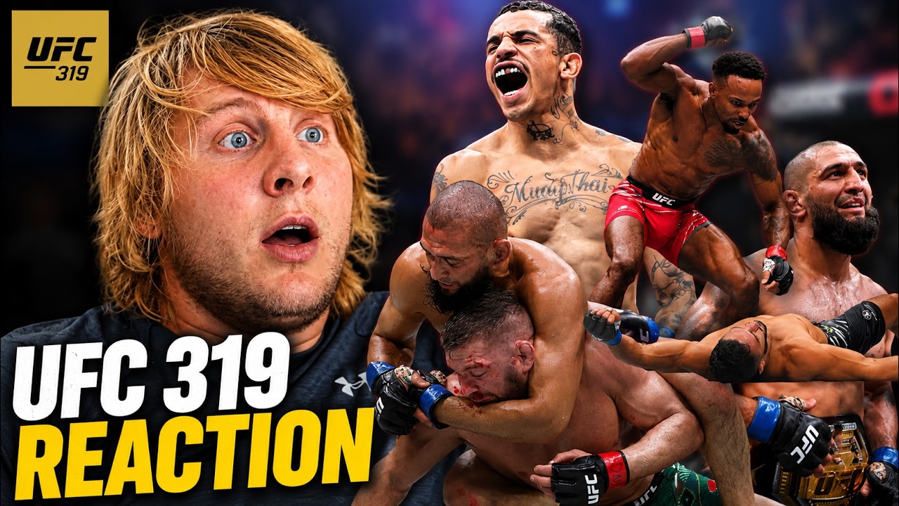 Paddy The Baddy Reacts To CRAZY Knockouts at UFC 319 🤯