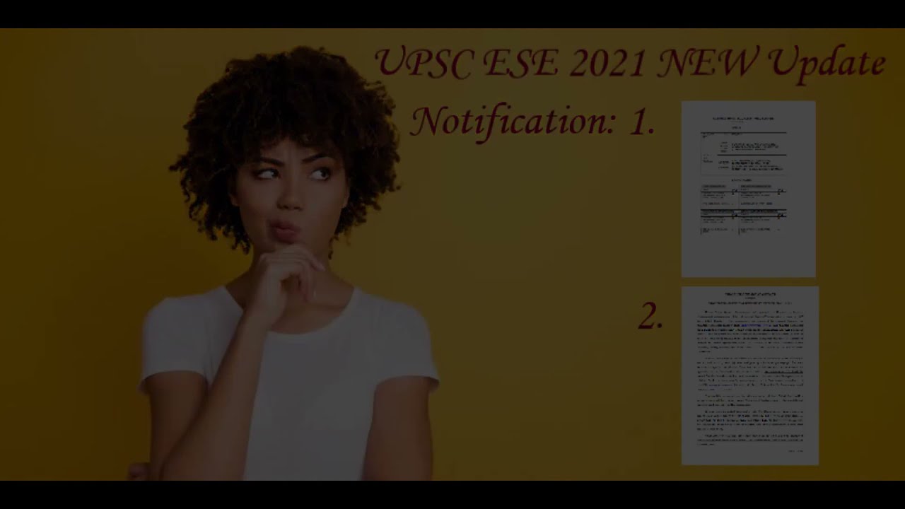 Is UPSC ESE 2021 Postponed ? | UPSC ESE 2021 Notification | ESE 2021 Exam Date |