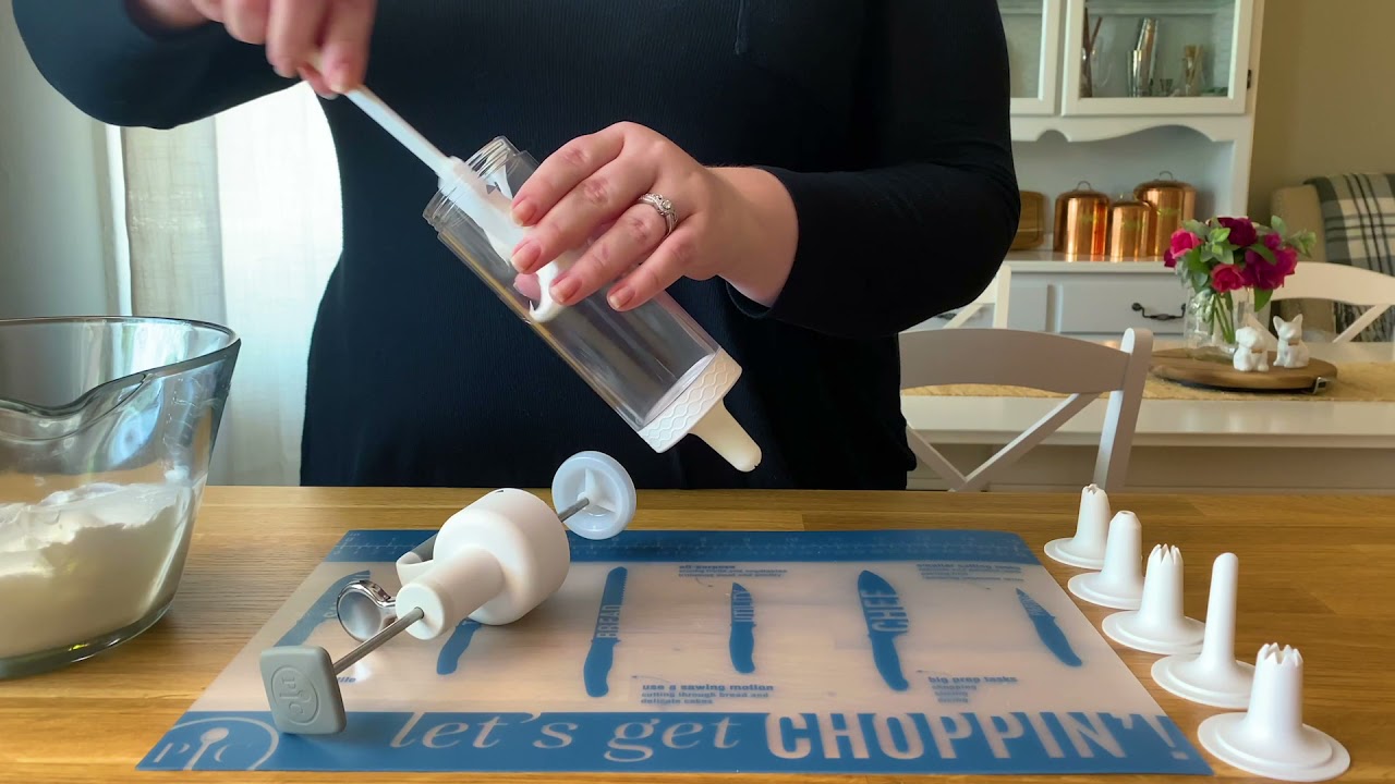 pampered chef Garnierspritze 