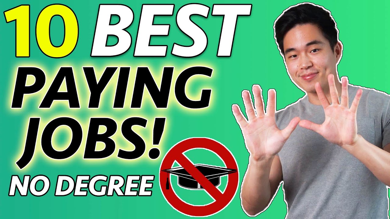 10 Highest Paying Jobs (No College Degree Required)
