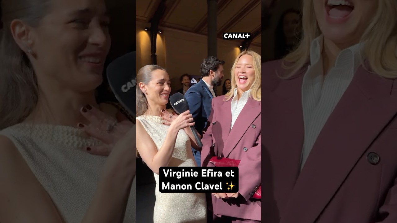 Virginie Efira a un heureux &eacute;v&eacute;nement &agrave; annoncer ! - R&eacute;v&eacute;lations C&eacute;sar 2026 -CANAL+ #C&eacute;sar2026