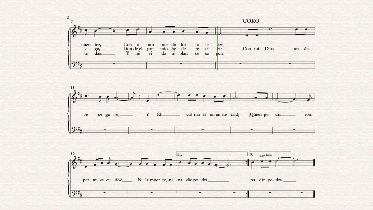 CADA PASO SOPRANO
