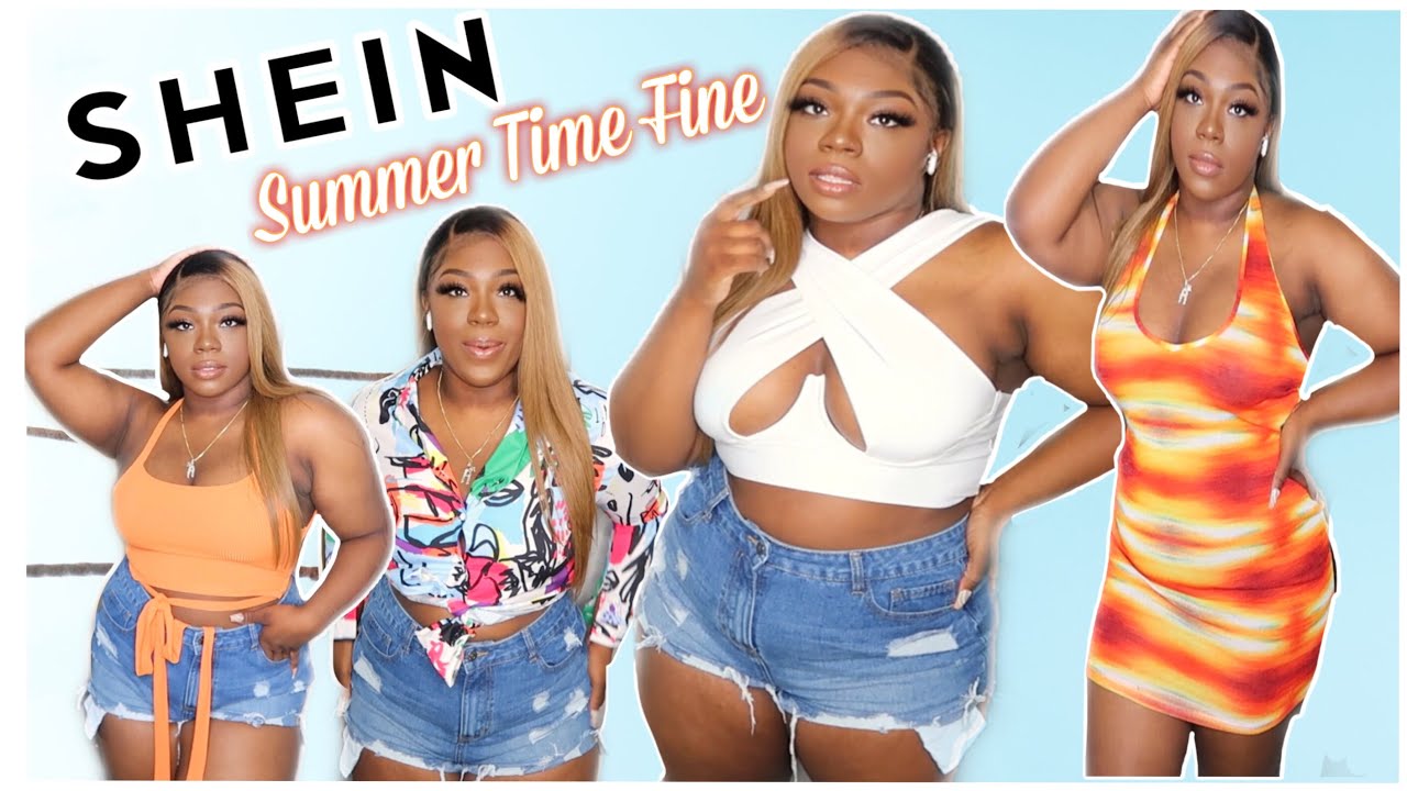 Summer Time Fine FT SHEIN HAUL *CURVY EDITION* | ASHLEY CHEVALIER