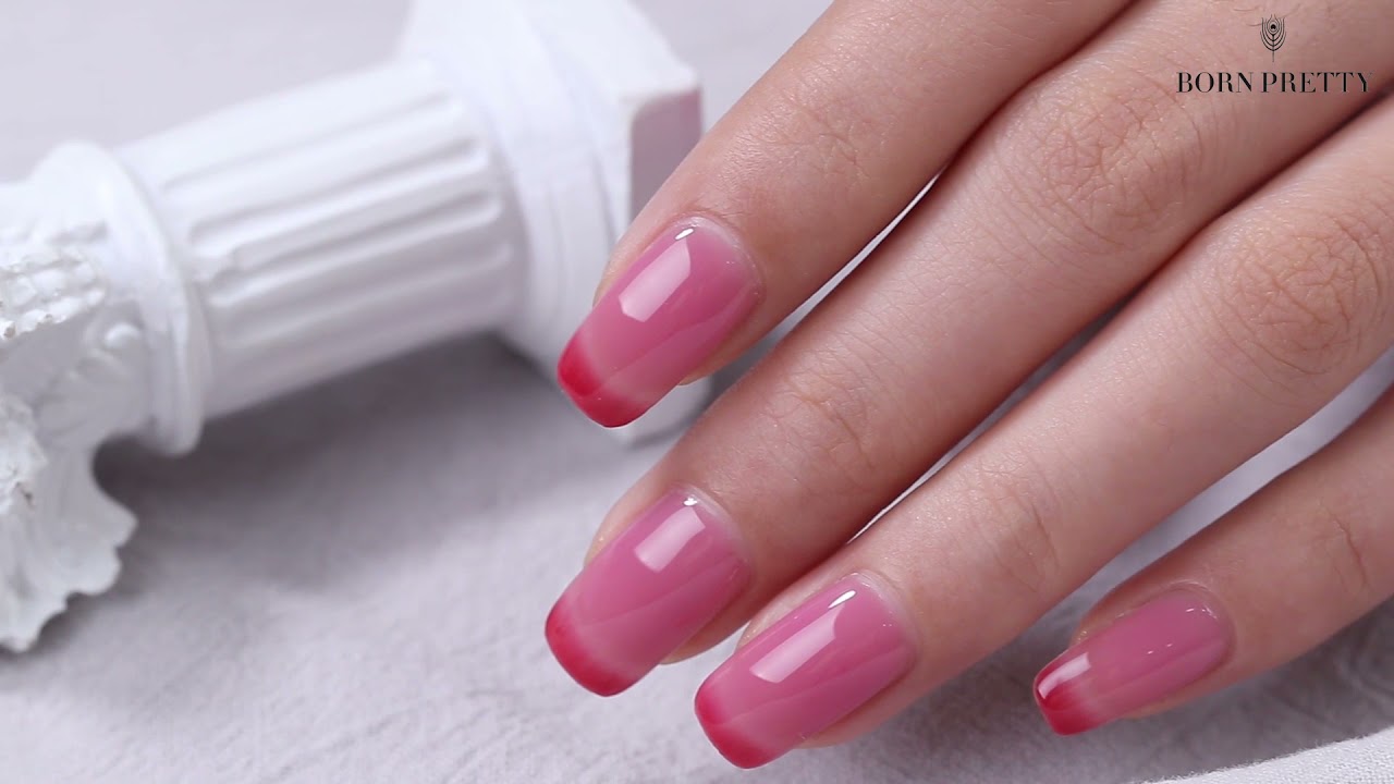 How To Use Thermal Sensitive Gel Polish? Interesting Thermal Changing Effects I BORN PRETTY