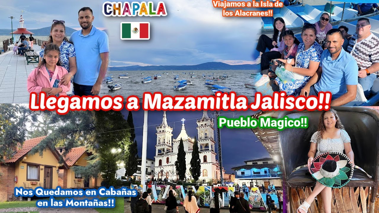 Viajamos a Mazamitla🇲🇽Pueblo Mágico‼️Rentamos Cabañas🏕+Nos QUEDAMOS sin Combustible🚤en Lago Chapala