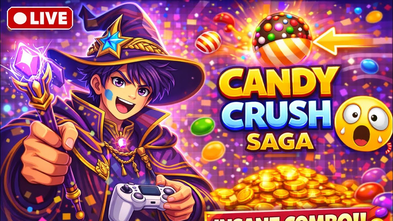 Candy Crush Saga: Pro Strategy & Tips Live 🎯