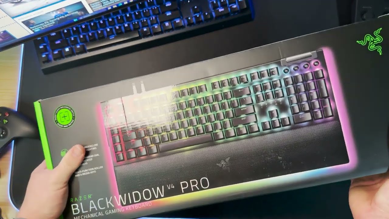 Razer Blackwidow V4 Pro - unboxing i pierwsze wrażenie