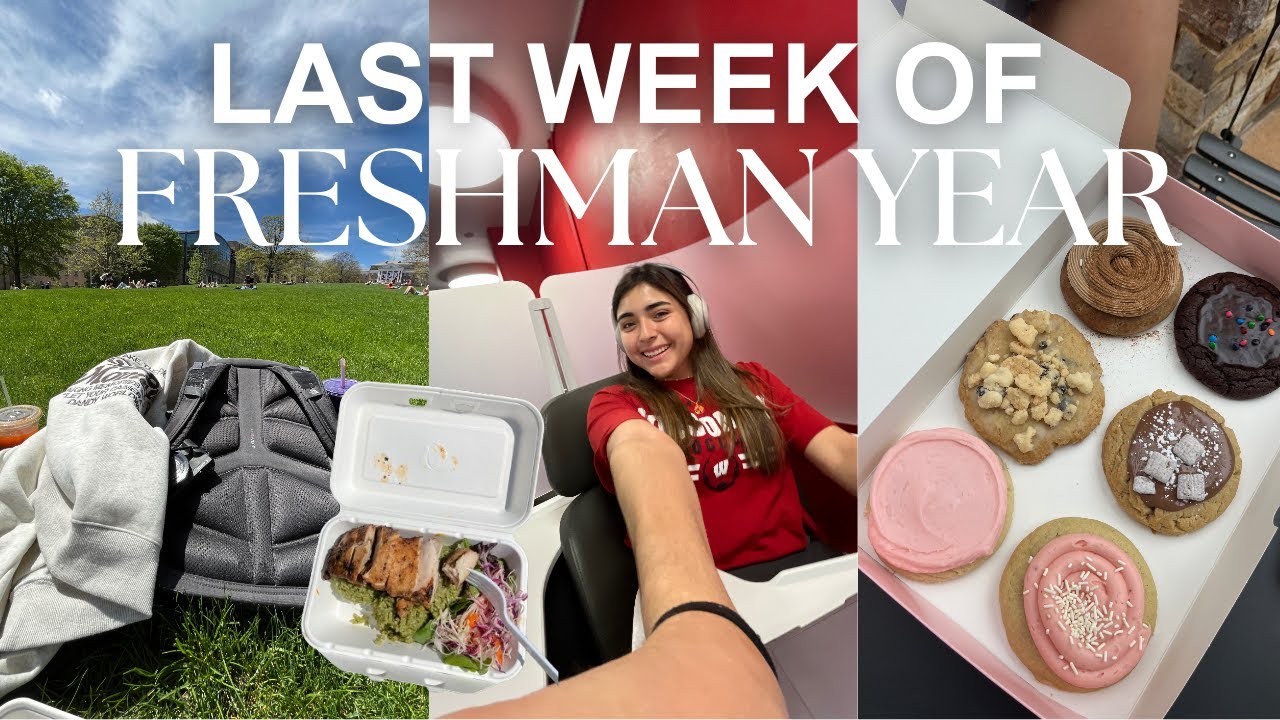 LAST WEEK OF FRESHMAN YEAR OF COLLEGE | uw-madison | college diaries ep. 18
