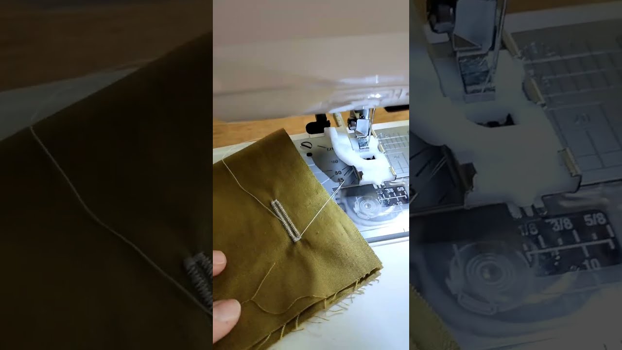 Boutonnières automatiques sur la JANOME Jean&Stretch 9077