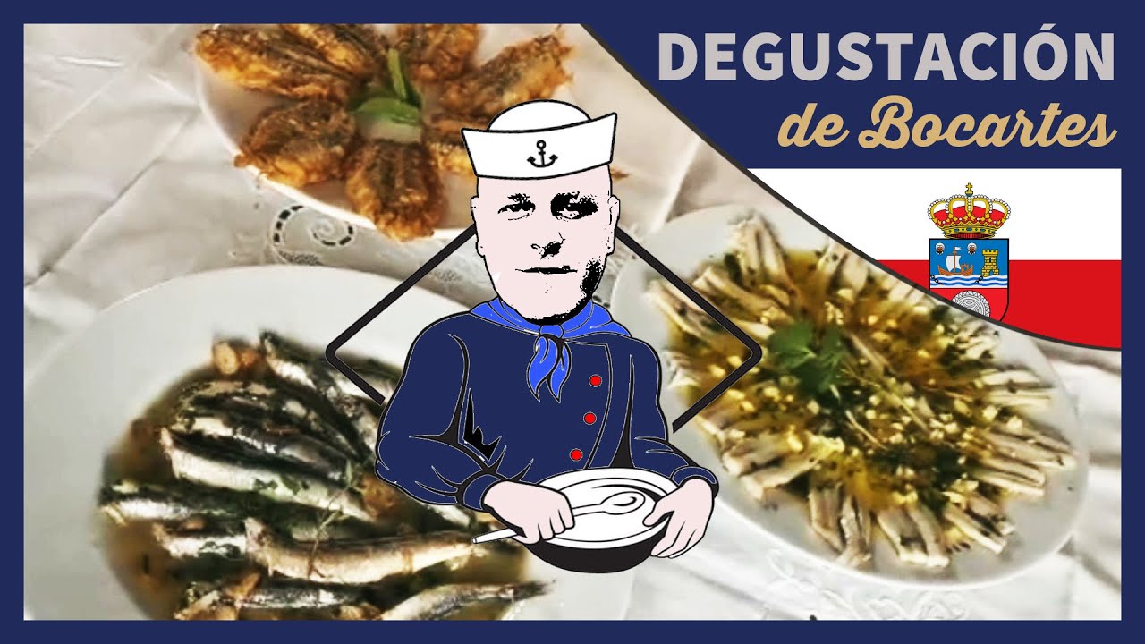 👉DEGUSTACIÓN de BOCARTES.😋 Vídeo-RECETA 🔝 muy FÁCIL!!! paso a paso😋2020