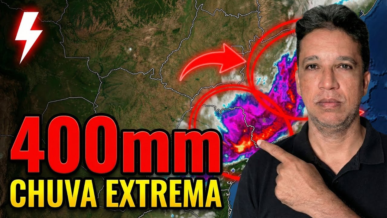 URGENTE! ESSA TEMPESTADE NÃO É NORMAL... TEMPESTADE E CHUVA EXTREMA NOS PRÓXIMOS DIAS