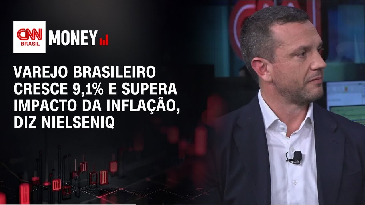 Varejo brasileiro cresce 9,1% e supera impacto da inflação, diz NielsenIQ | MONEY NEWS