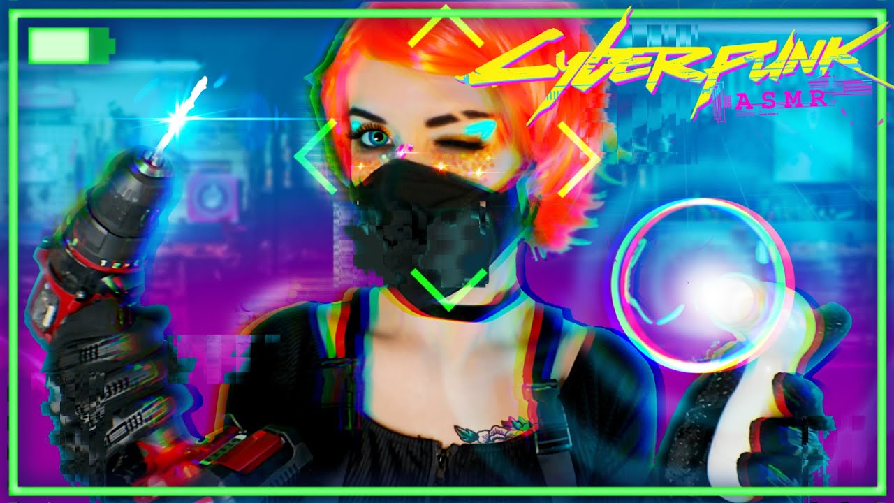 Cyberpunk ASMR 🎵📡 Hearing Exam + Bios Upgrade 🤖Glitchy Robot Repair 3 (Accent)
