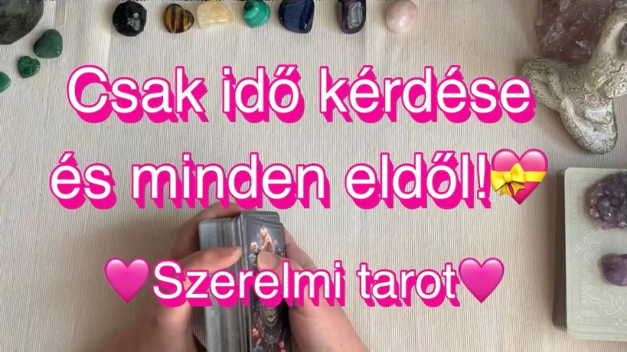 Csak idő kérdése🩷Szerelmi Tarot🩷Kapcsolati Tarot💜