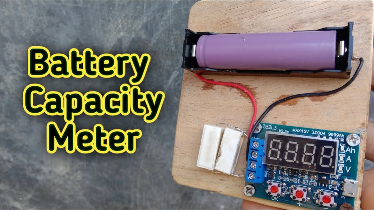 Merakit Battery Capacity Tester || ZHIYU ZB2L3