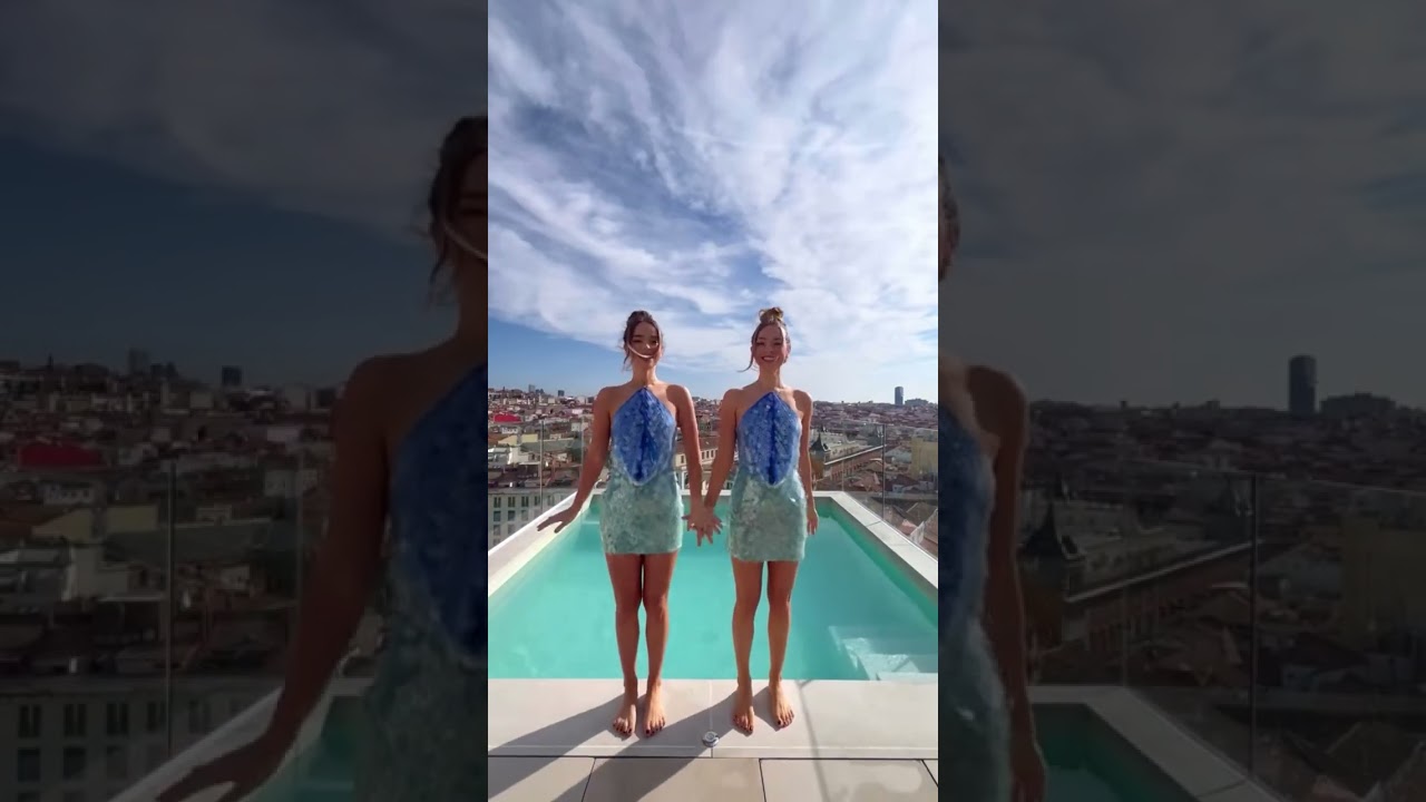 TRANSICI&Oacute;N PISCINA 🥰 SWIMMING-POOL TRANSITION 🏊 #transicion #transition #shorts