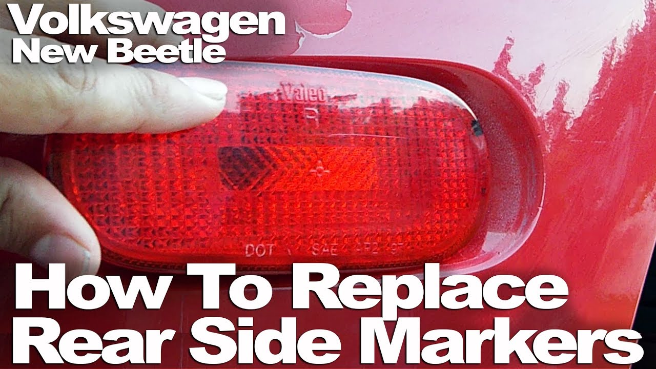 New Beetle: How To Replace Rear Side Markers