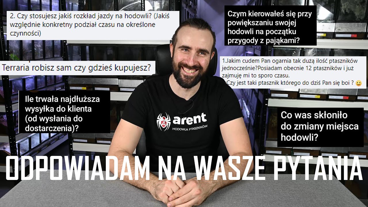 Ile kosztuje utrzymanie hodowli? Czy mam w planach napisanie książki? Q&A | arent.pl