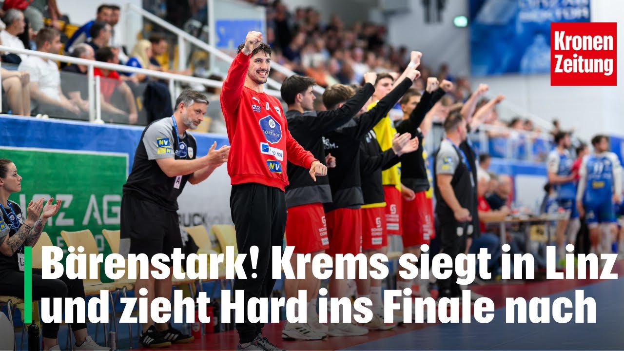 Krems im HLA-Finale! Der amtierende Meister aus Linz ist aus dem Rennen | krone.tv SPORT
