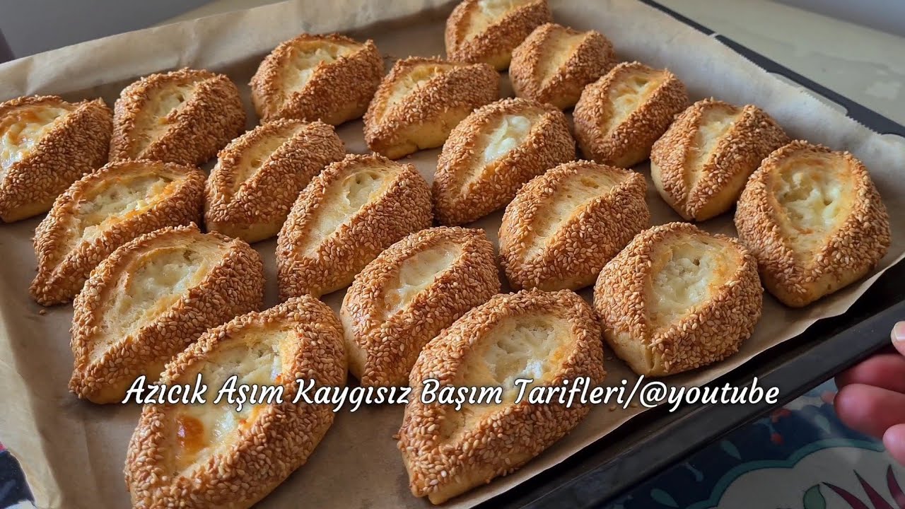Sahura 10 DAKİKADA Hazırlayıp Fırınlayın Mayasız Çok Kolay Sıvıyağlı Poğaça Tarifi
