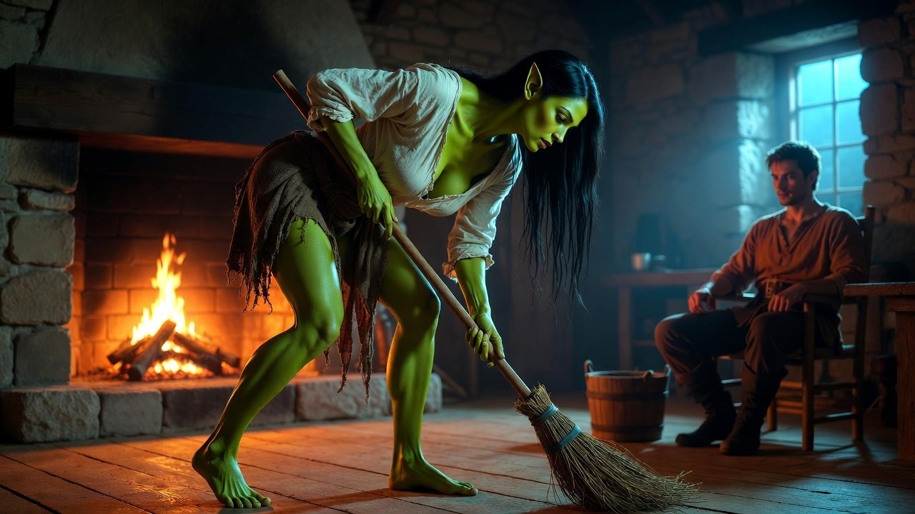 He Hired Starving Orc Girl as Cleaner — Her Gratitude Shocked Him Deeply | HFY