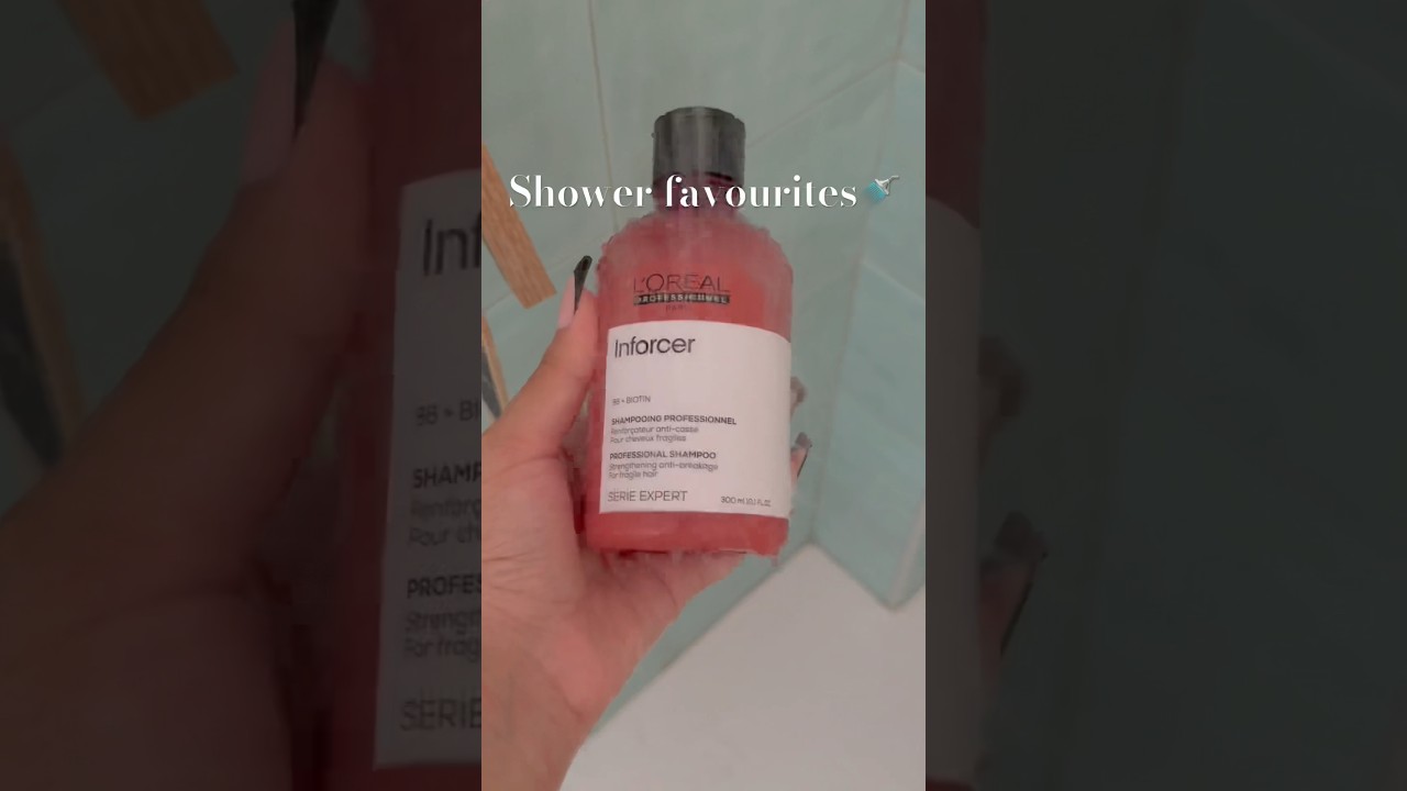 Shower Favourites🚿 #asmr #shower #care #essential #ytshorts #shorts #fyp #skincare #bodycare