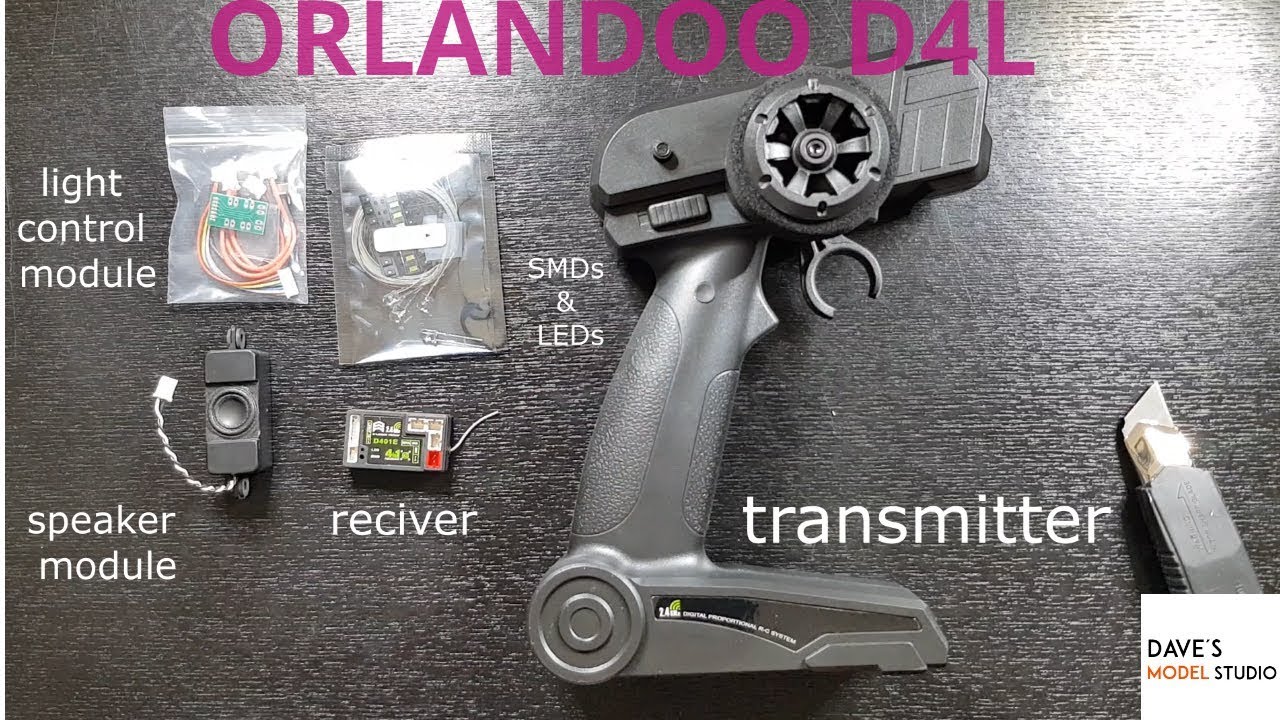 Orlandoo D4L (4 in 1 receiver and transmitter set)/ For Orlandoo Hunter