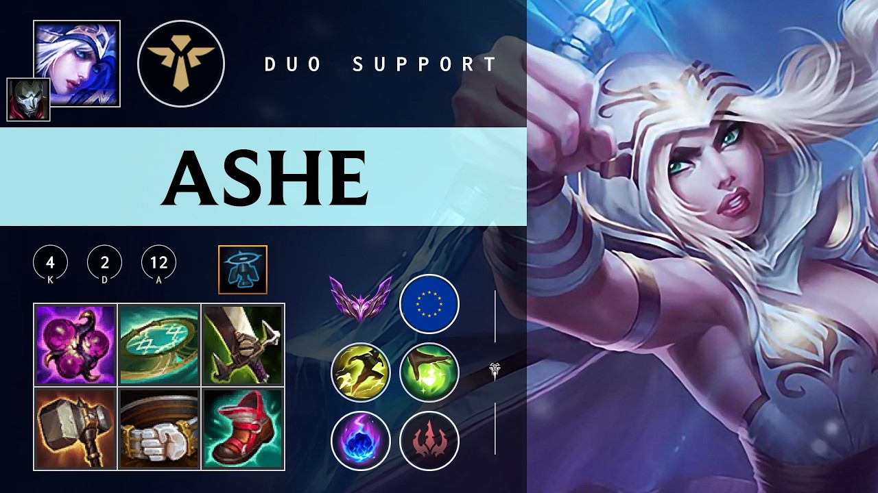 Ashe Support vs Karma - EUW Master Patch 26.03