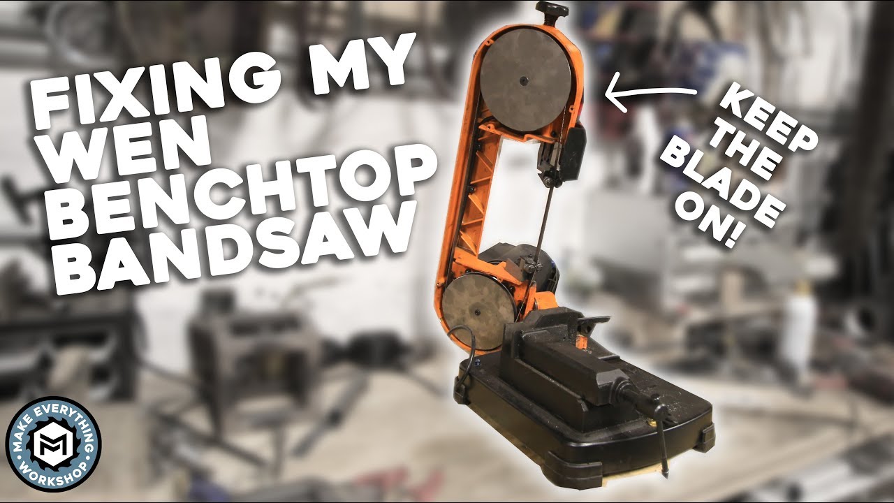 Fixing My Wen Benchtop Metal Bandsaw