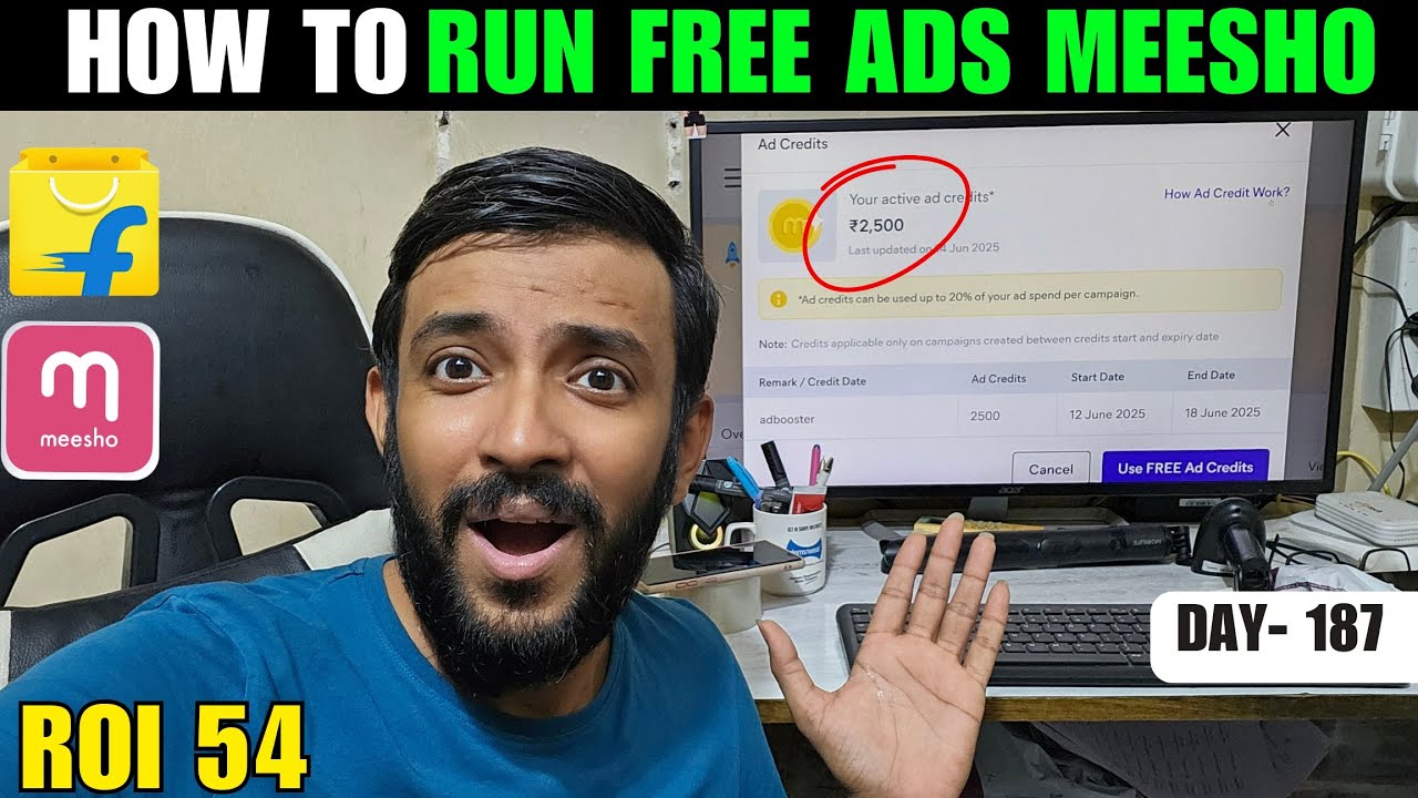 Meesho Pe Free Ads Kaise Run Kare | How To Use Meesho Free Ads Credit