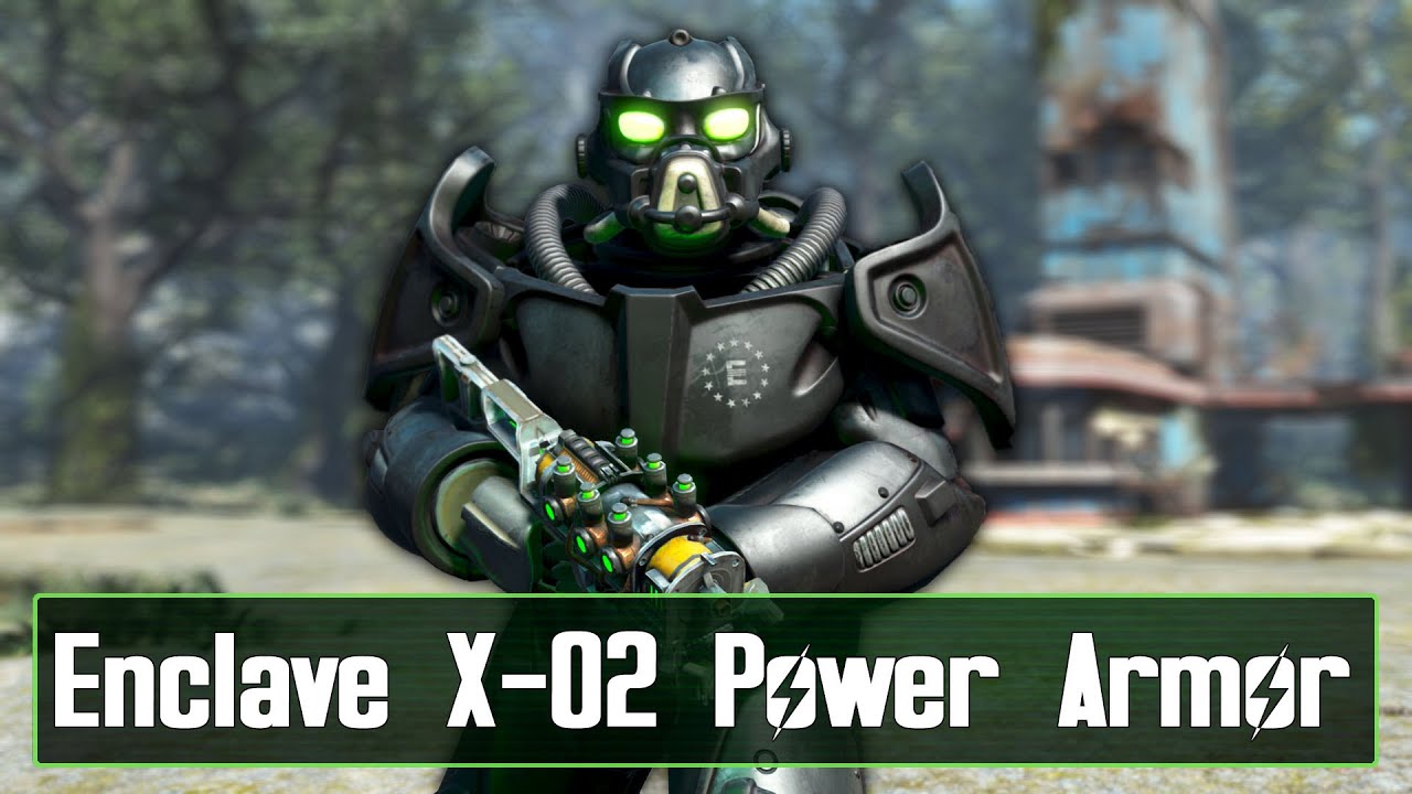 Incredible New Enclave X-02 Power Armor! - Fallout 4 Mod Review