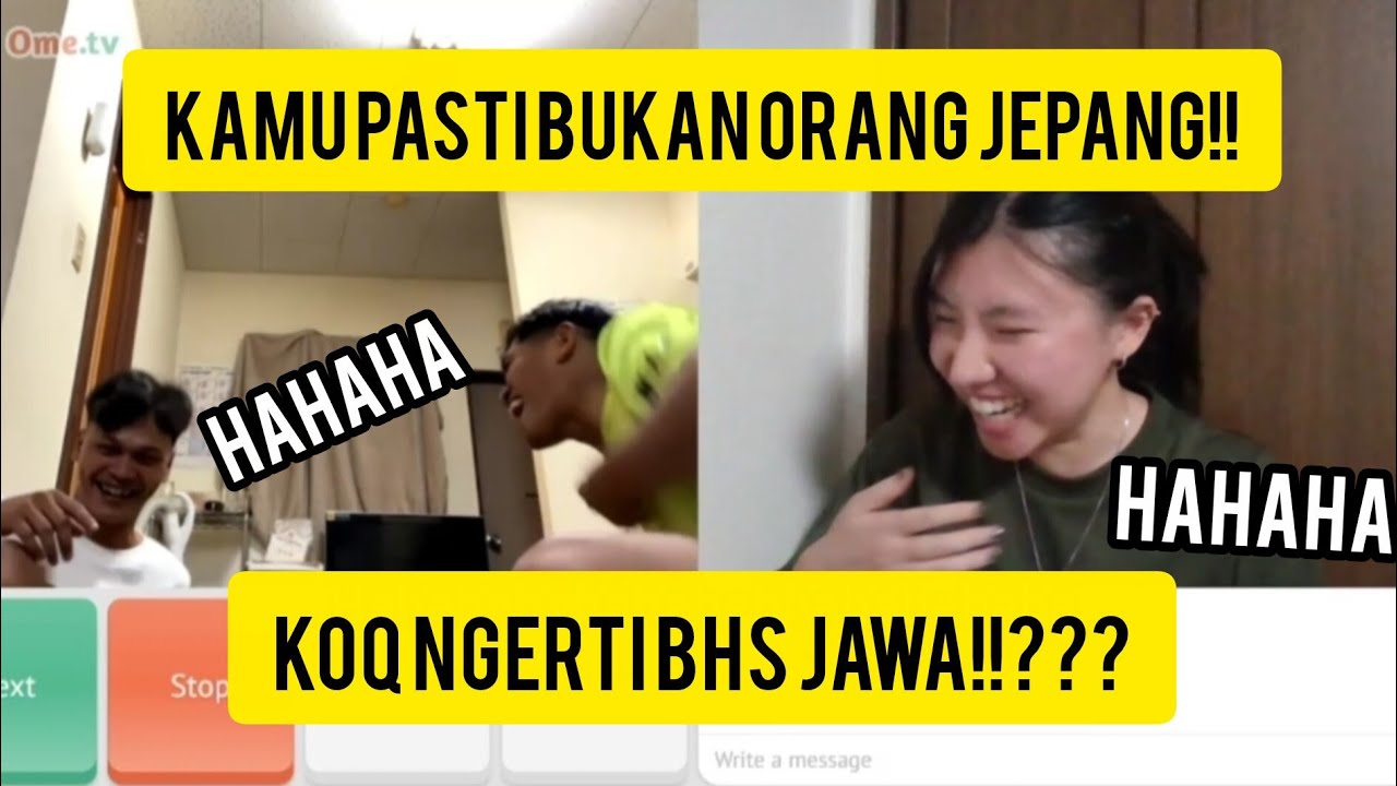 Heran Bisa Bhs Jawa Ngakak Terus 