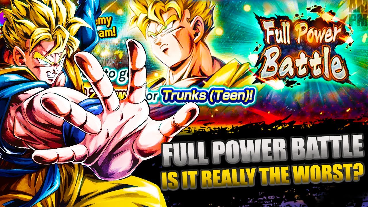 Is Full Power Battle Really That Bad!? | Dragon Ball Legends | Game mode Discussion