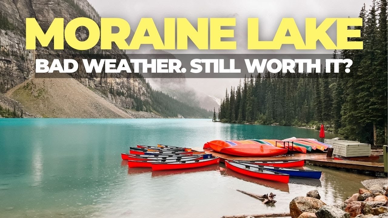 We Booked a Sunset Tour to Moraine Lake… Then This Happened