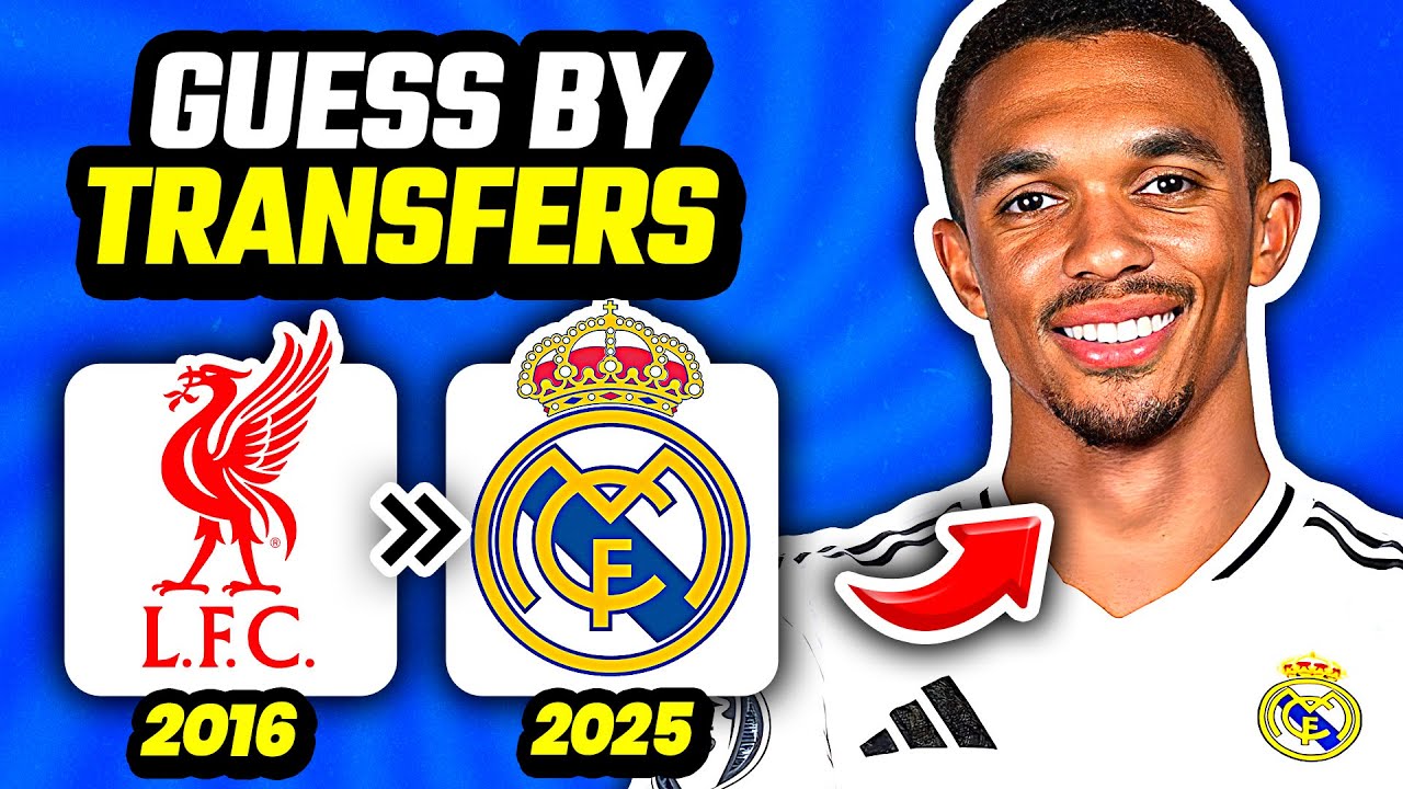 GUESS THE PLAYER BY THEIR TRANSFERS | FOOTBALL QUIZ TRIVIA 2025
