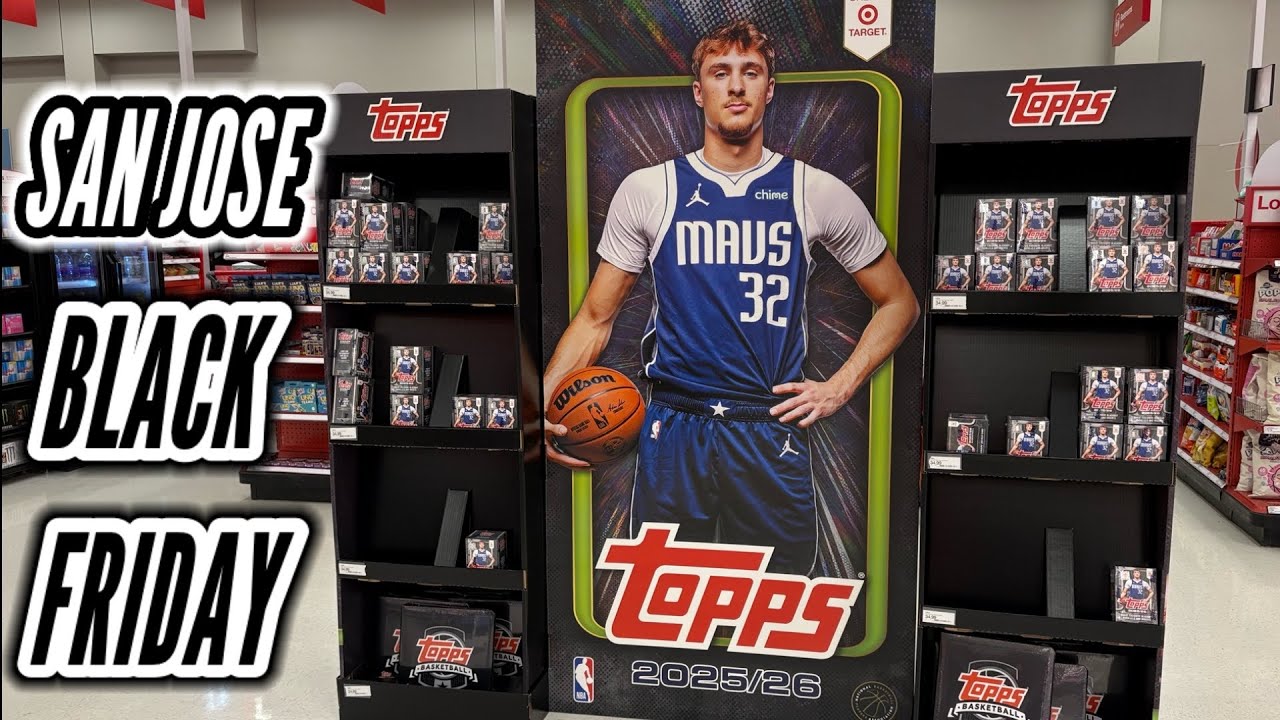 ▶️#nba : 2025 - '26 TOPPS BASKETBALL || BLACK FRIDAY IN SAN JOSE #sports #basketball
