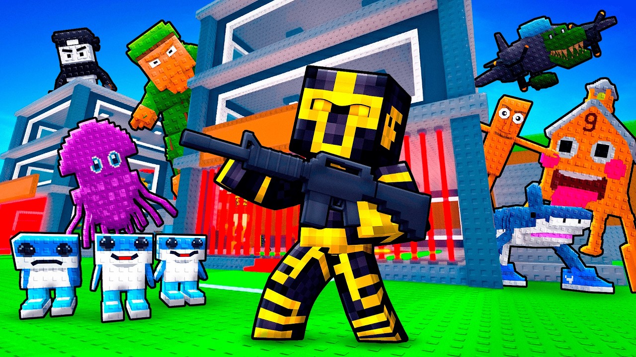 ENCUENTRA a los ITALIAN BRAINROT en El Escondite en MINECRAFT 😱