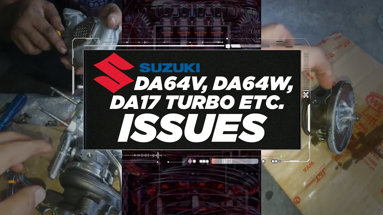 SUZUKI DA64v DA64W DA17 TURBO ETC. ISSUES | MASTER GARAGE