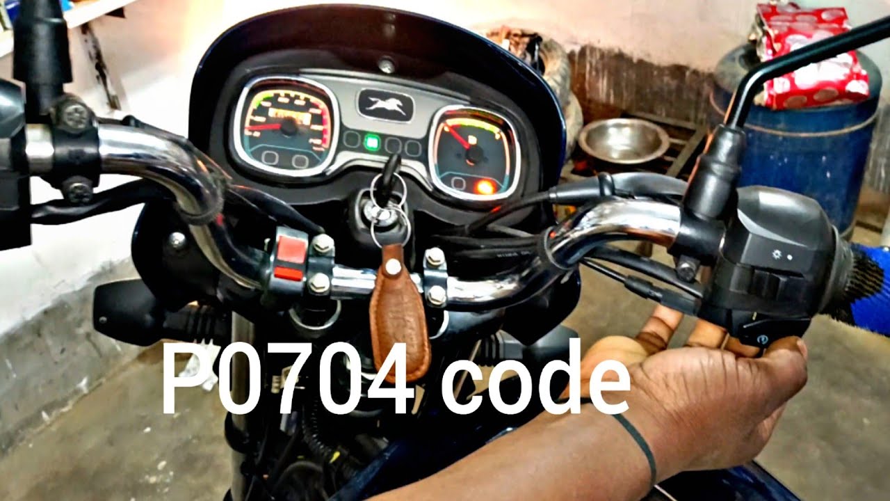 How to fix P0704 clutch switch input circuit//#tvs Radeon #motorcycle