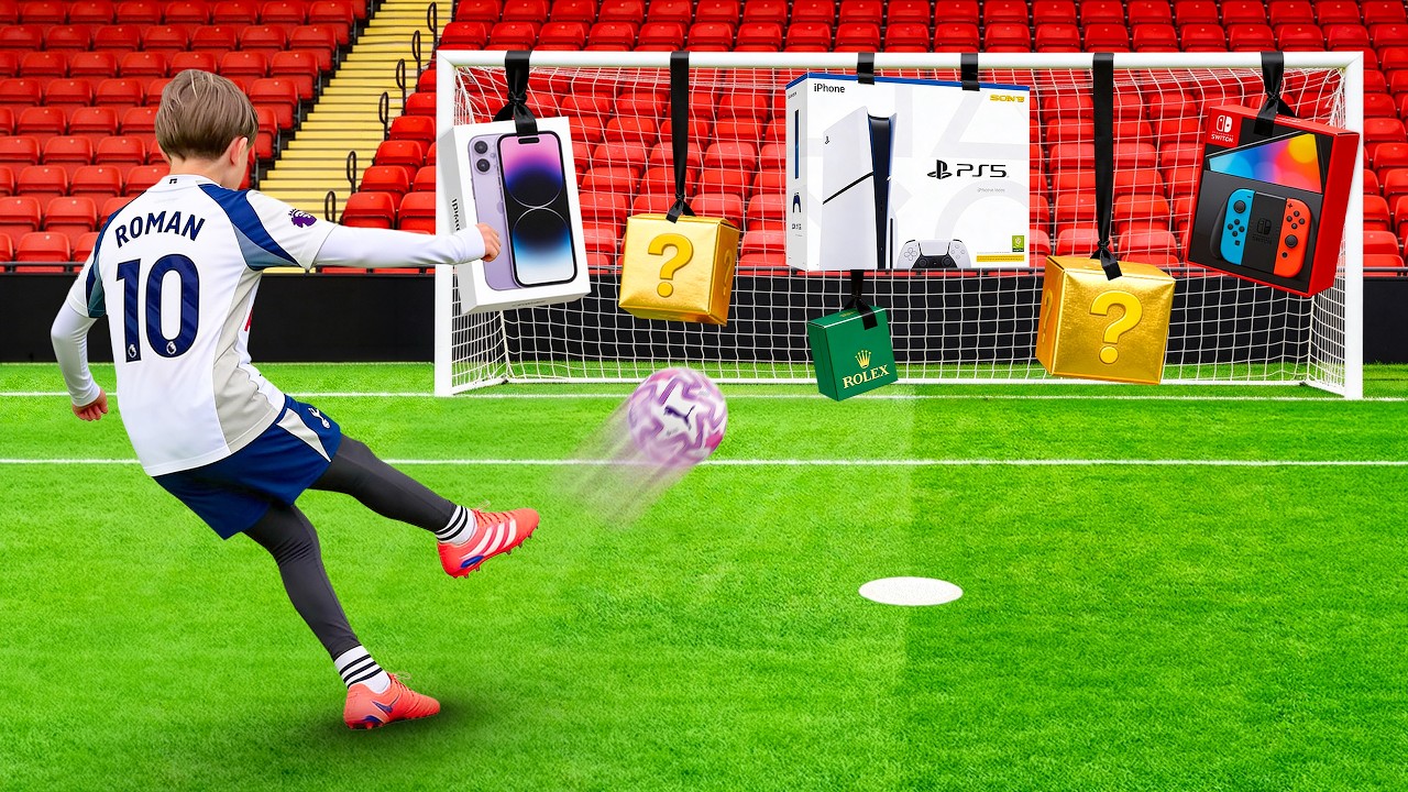 Score a Goal, Unlock a Present! ROMANS 11th BIRTHDAY!!